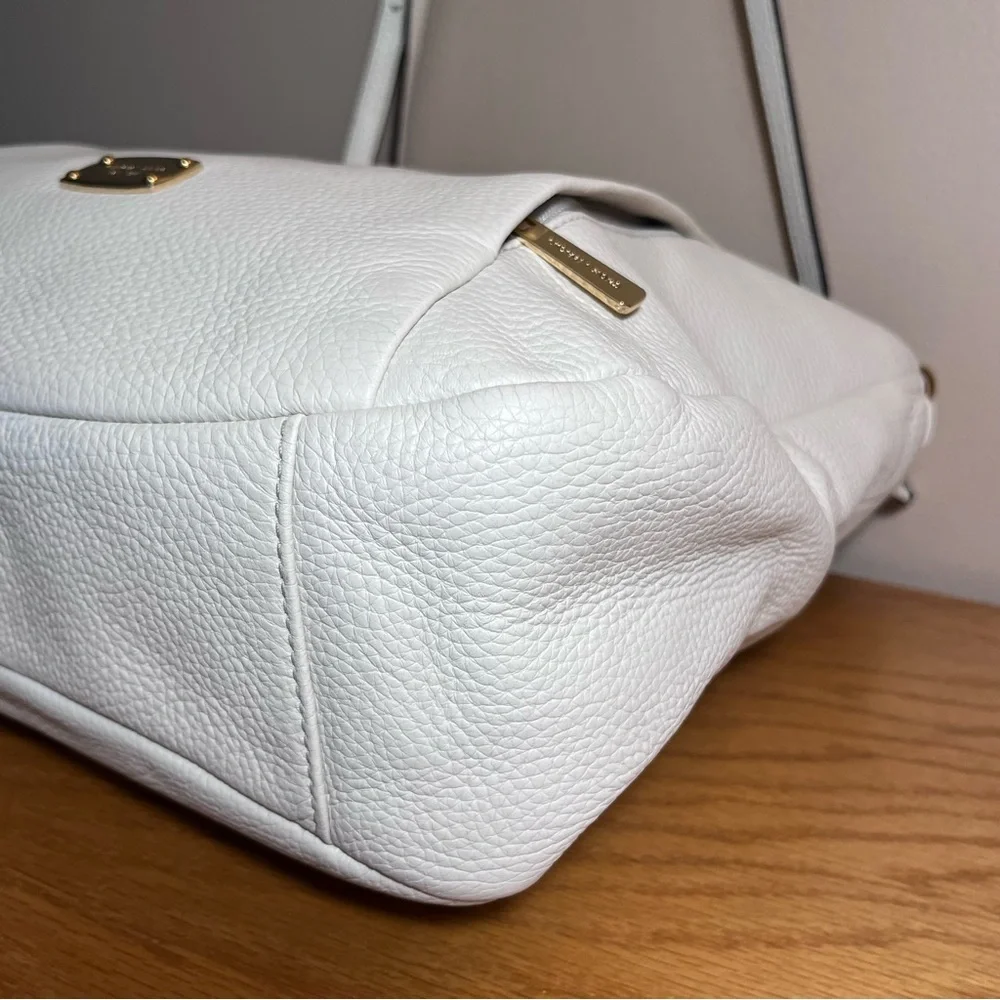 Michael Kors Hallie Large Leather Shoulder Tote/ Hobo Bag - Picture 7 of 15